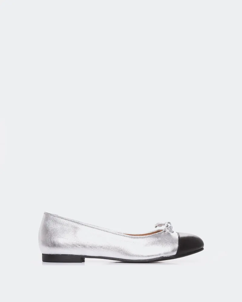 Cuir argenté Bory