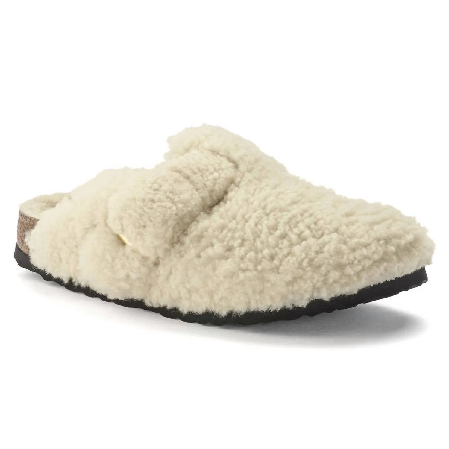 Boston Big Buckle Clogs En T/e Teddy Coquille d'Œuf