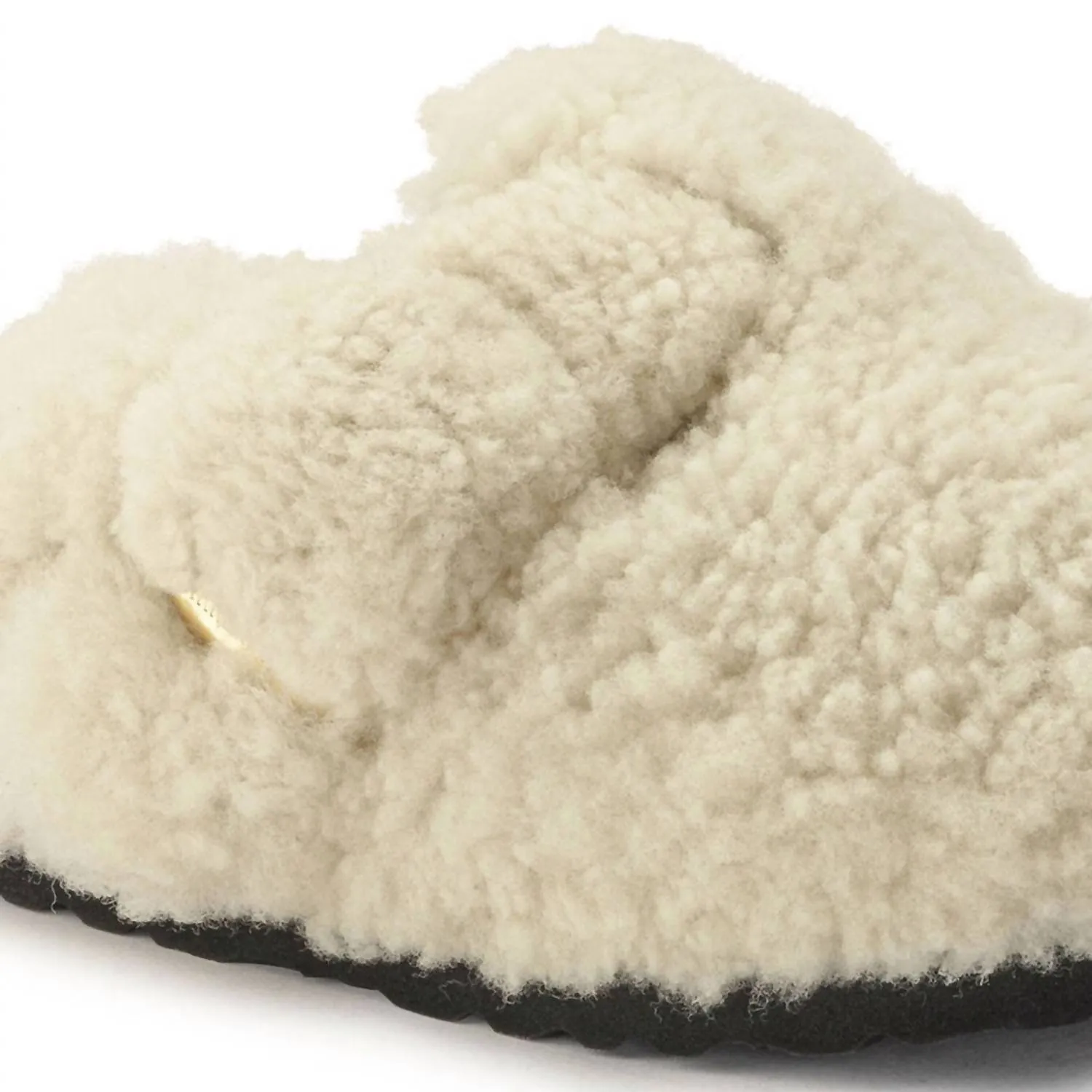 Boston Big Buckle Clogs En T/e Teddy Coquille d'Œuf