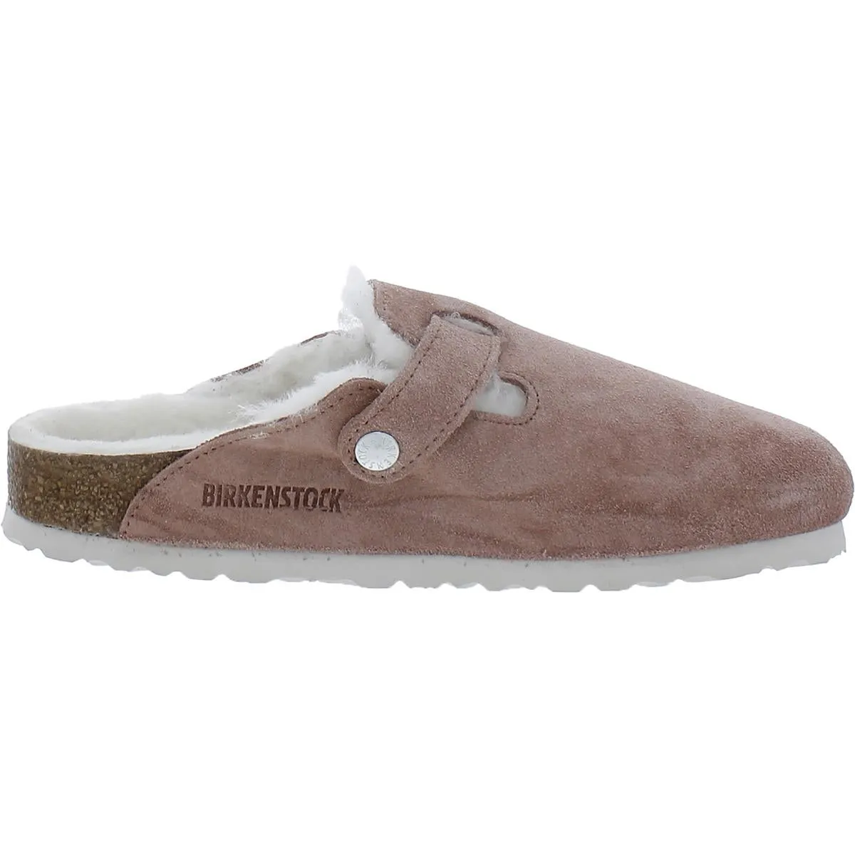 Boston LV/Mouton Suède Clogs Femme en Mouton