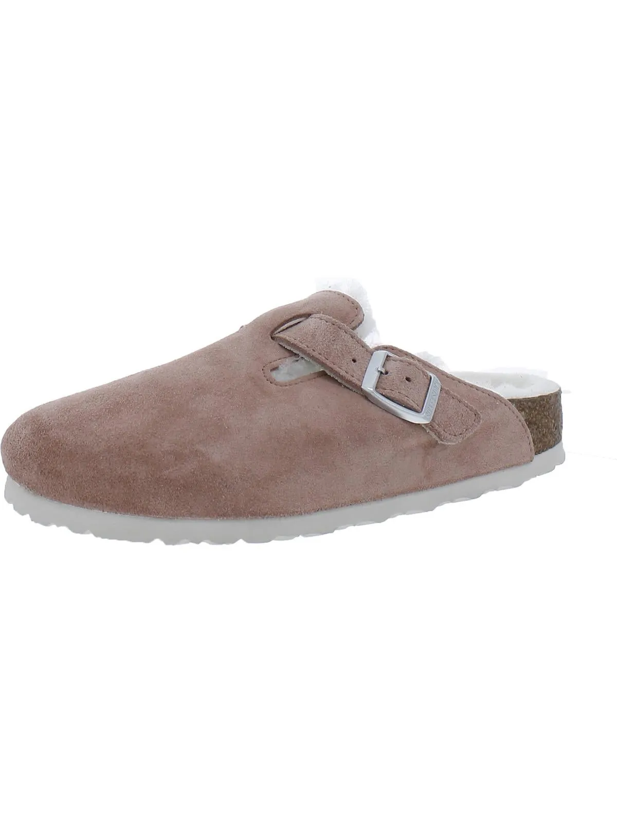 Boston LV/Mouton Suède Clogs Femme en Mouton