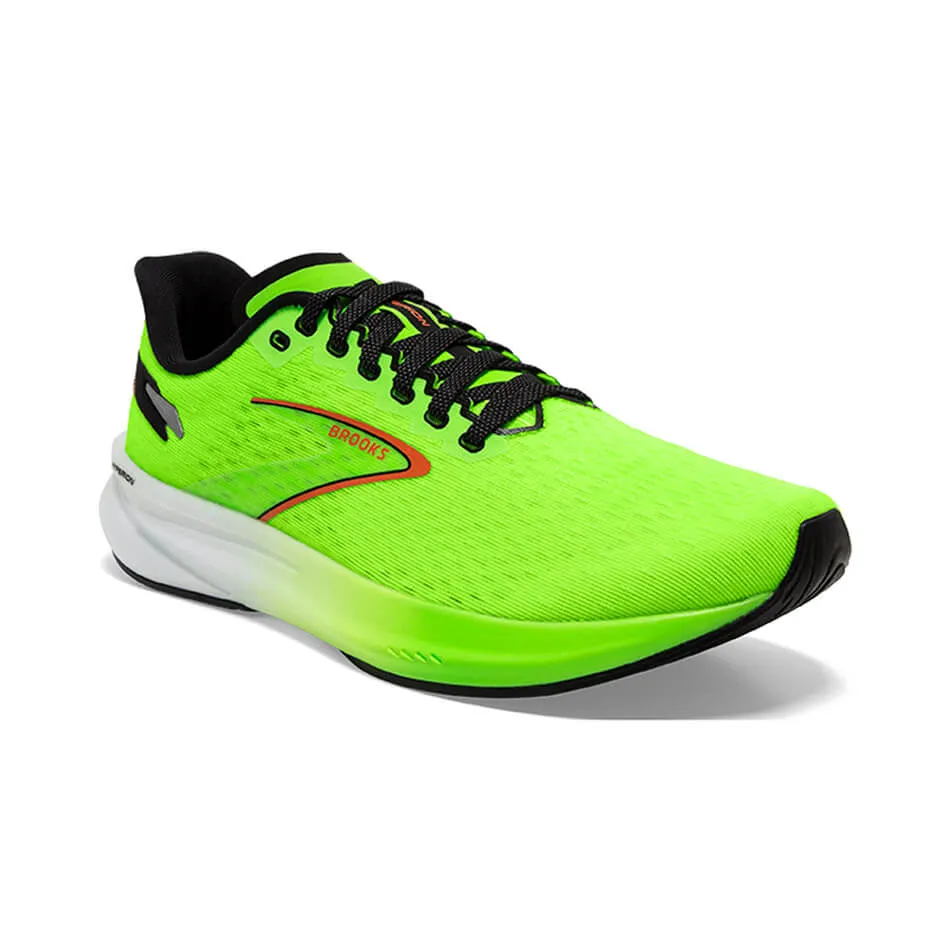 Chaussures de course Brooks Hyperion pour hommes en vert/blanc AW23