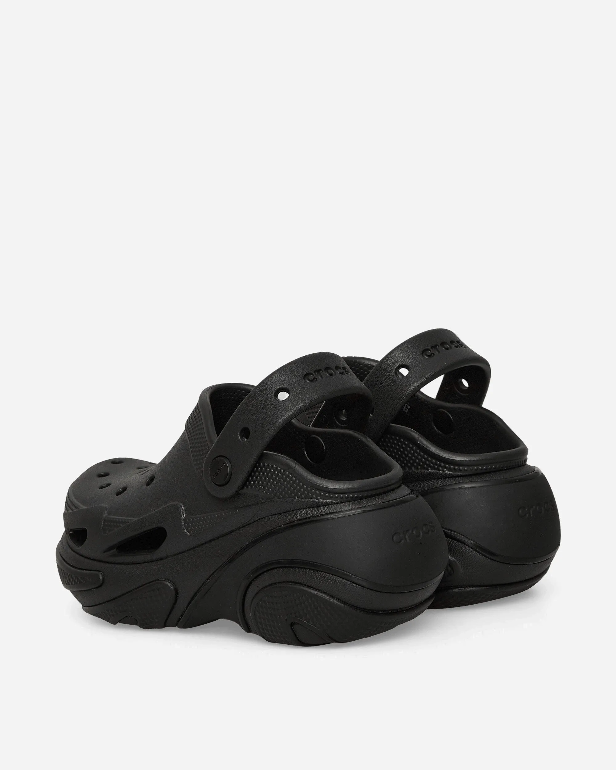 Bubble Crush Clogs Triple Noir