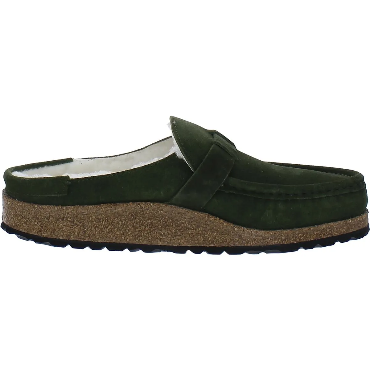 Clogs en daim et peau de mouton pour femme Buckyley