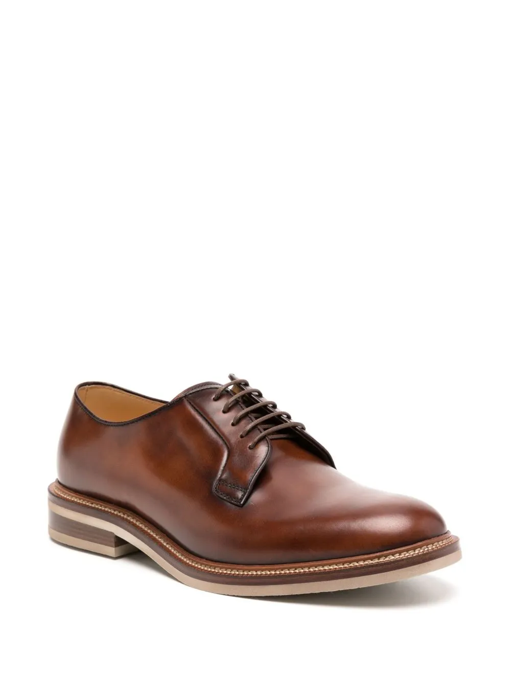 Chaussures Derby en Peau de Veau