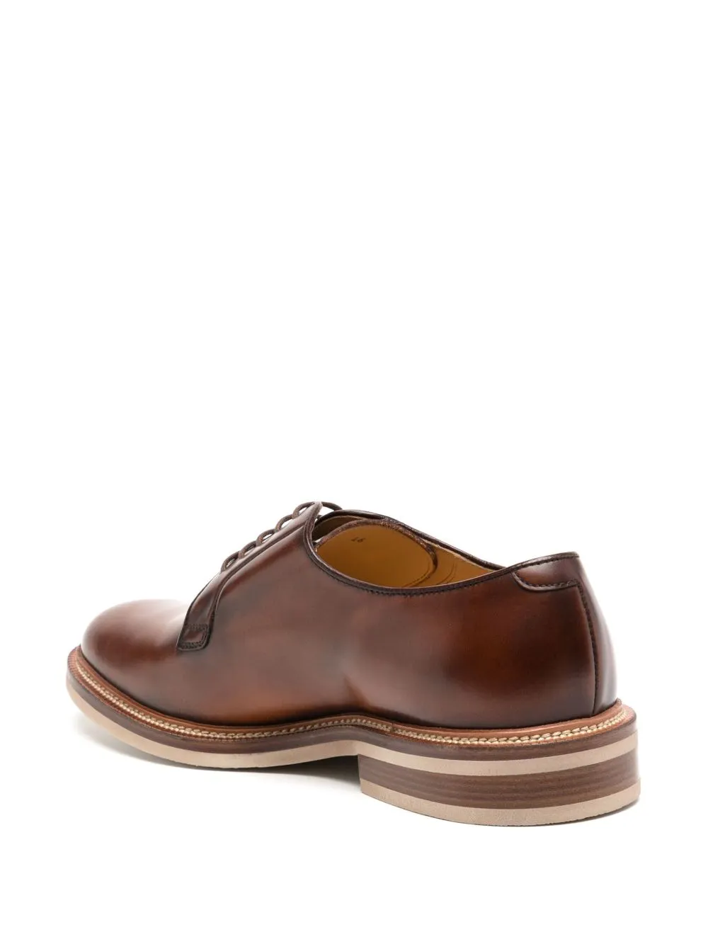 Chaussures Derby en Peau de Veau