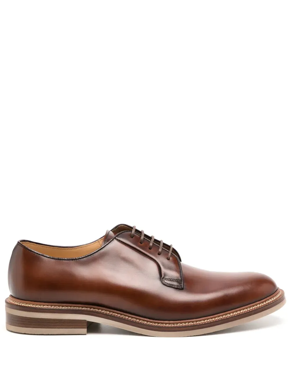 Chaussures Derby en Peau de Veau