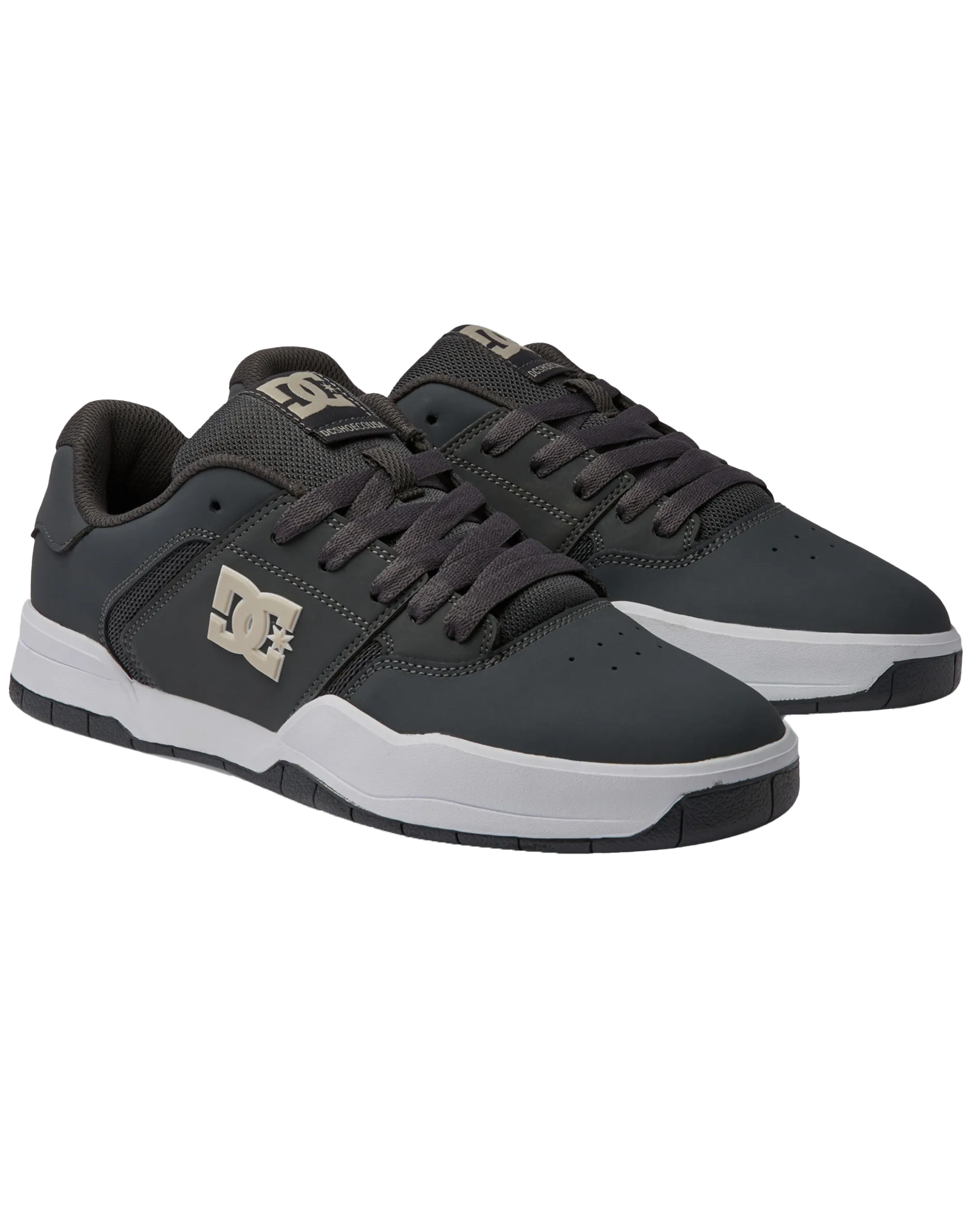 Chaussures Central en Gris et Blanc