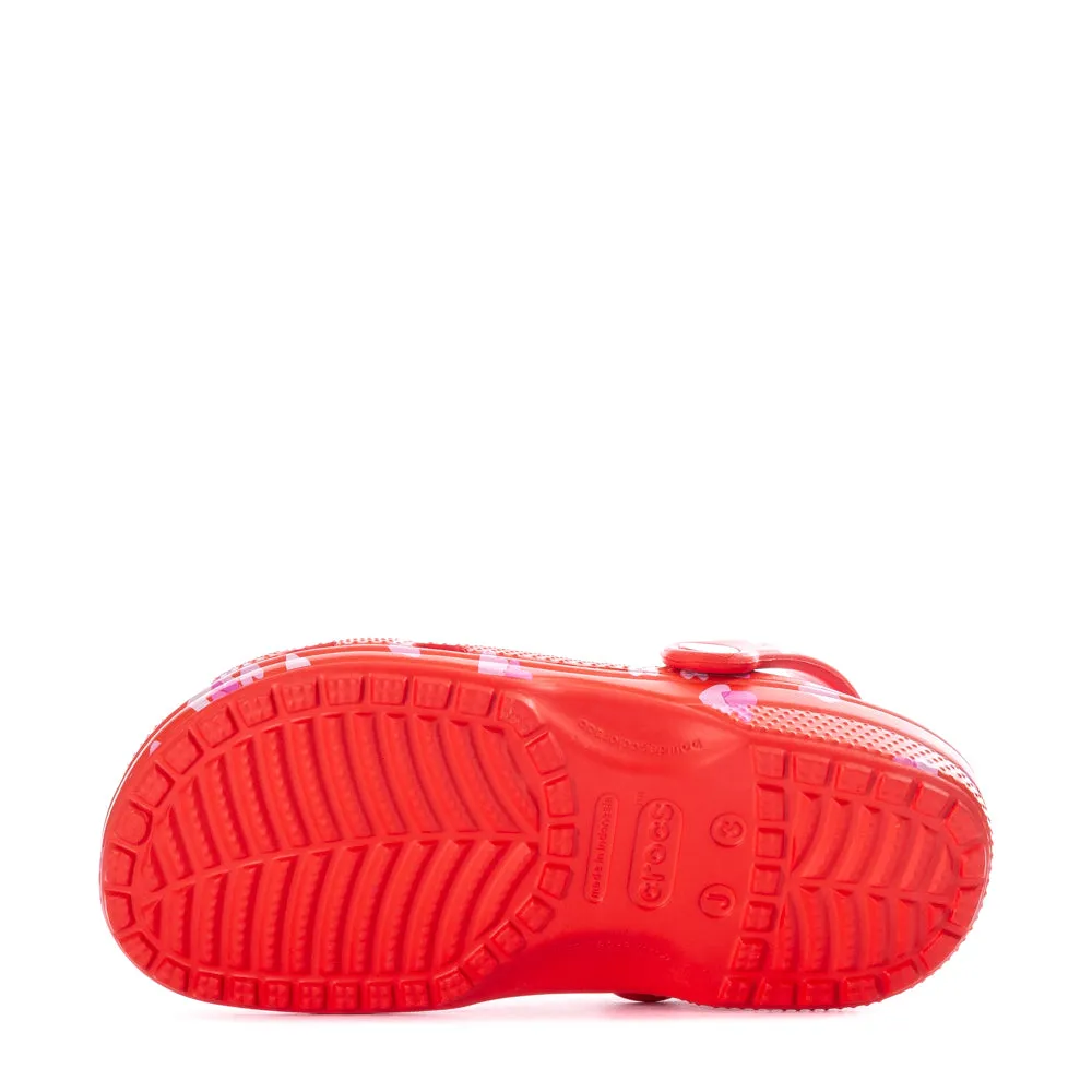 Clog Classique Saint-Valentin - Chaussures pour Enfants Crocs
