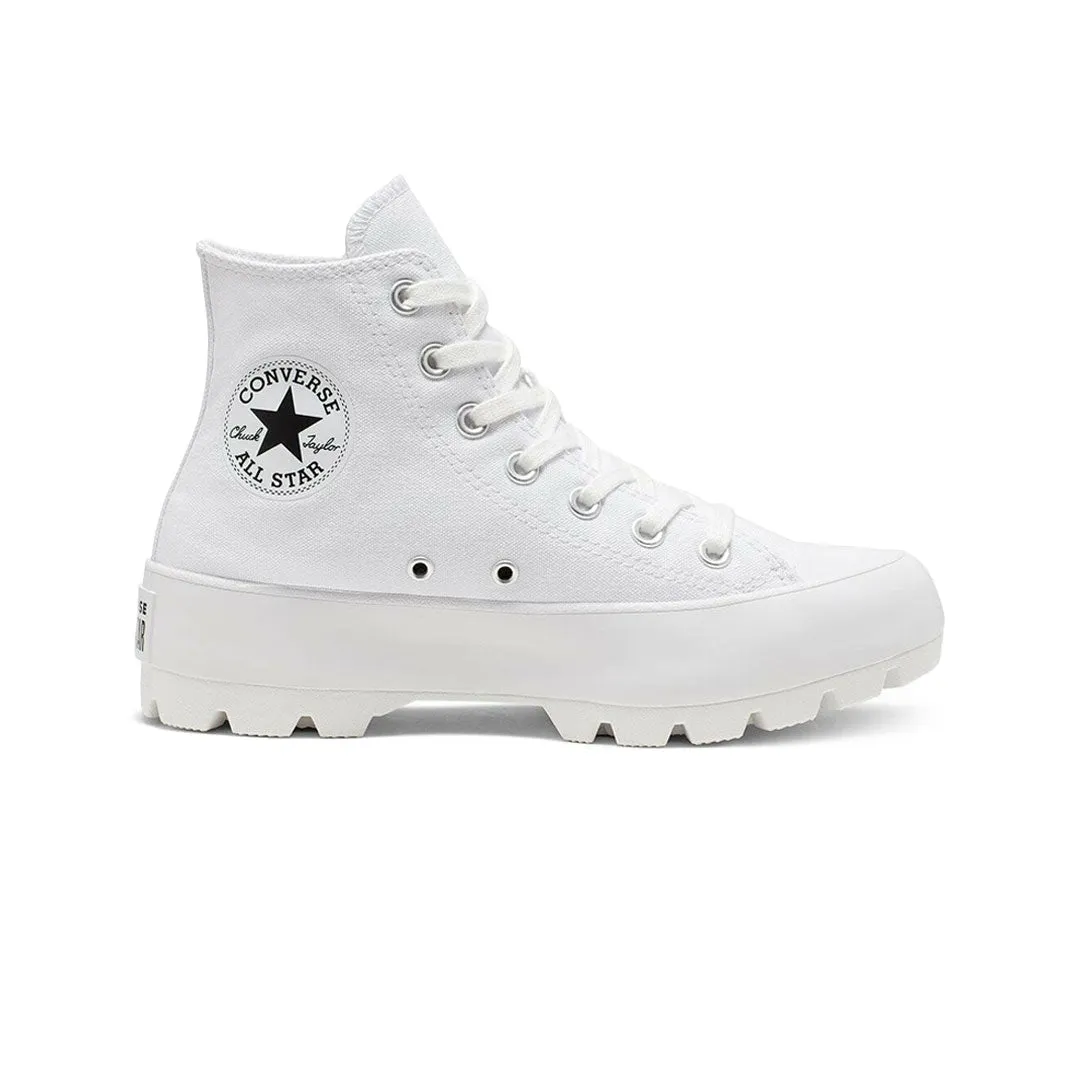 Converse - Chaussures montantes à semelle crantée Chuck Taylor All Star pour femme (565902C)