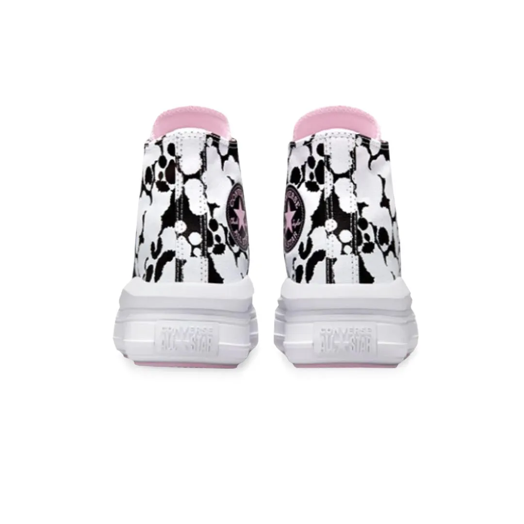 Converse - Chaussures montantes à plateforme Chuck Taylor All Star Move pour femme (A01361C)