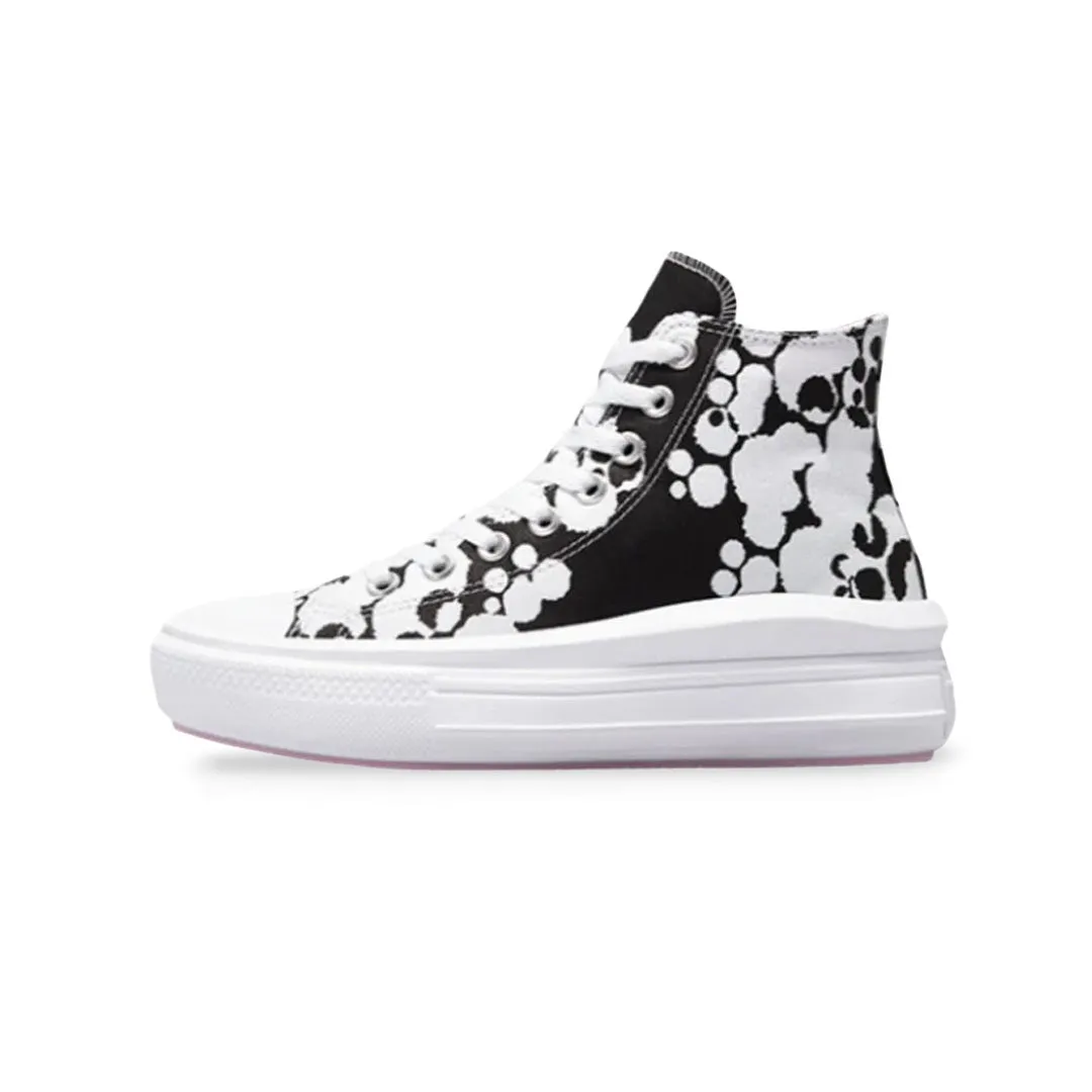 Converse - Chaussures montantes à plateforme Chuck Taylor All Star Move pour femme (A01361C)