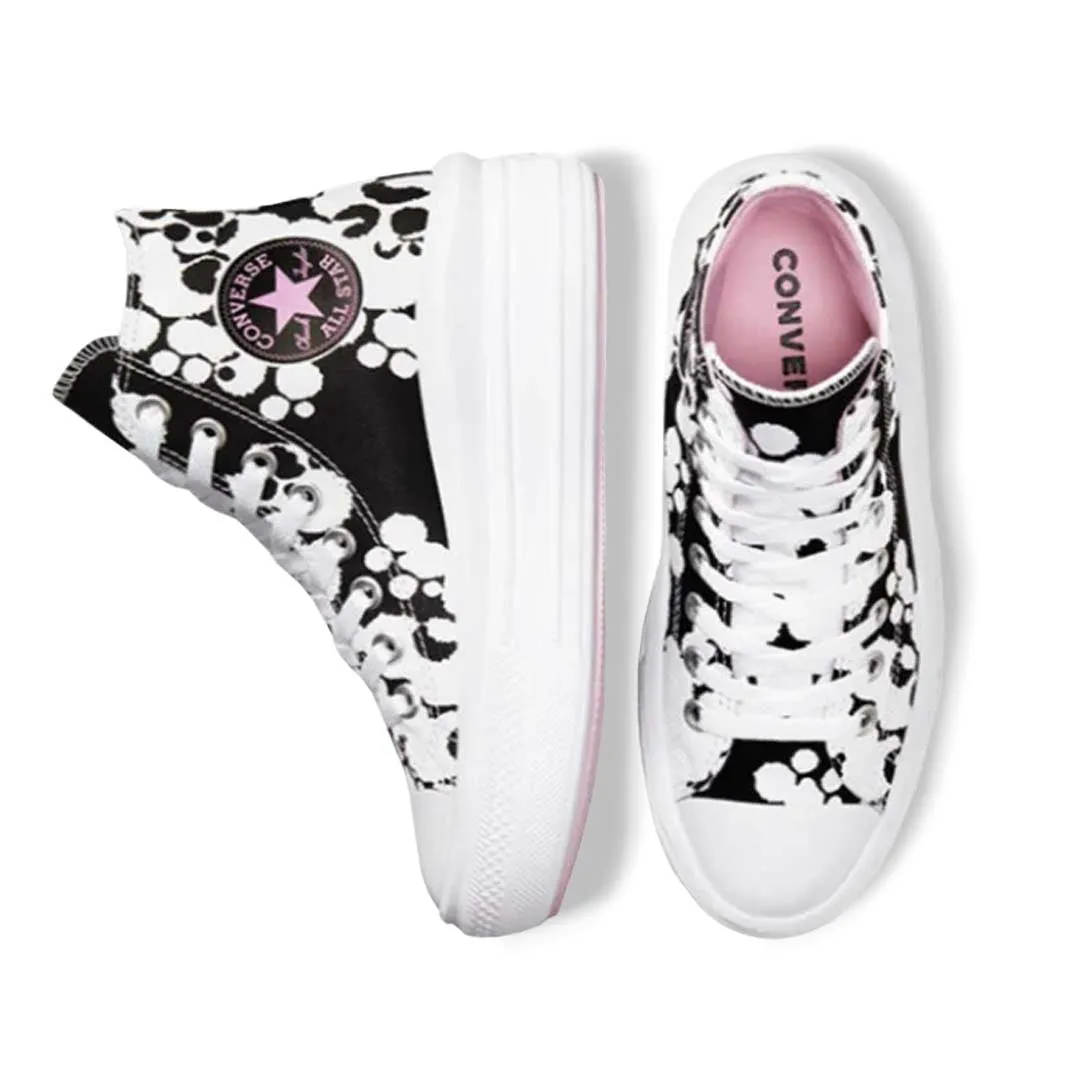Converse - Chaussures montantes à plateforme Chuck Taylor All Star Move pour femme (A01361C)