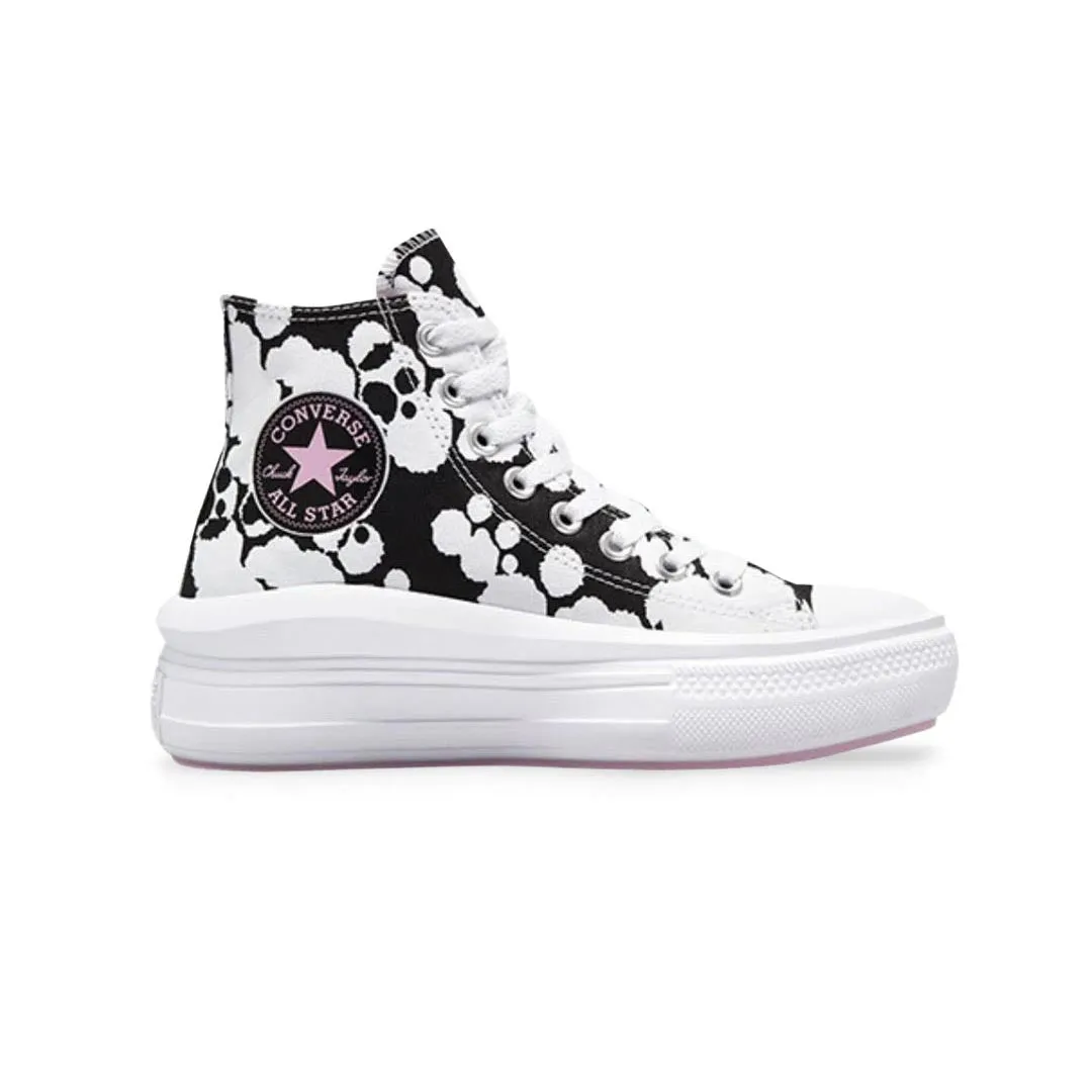 Converse - Chaussures montantes à plateforme Chuck Taylor All Star Move pour femme (A01361C)