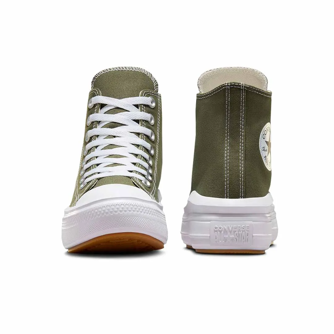 Converse - Chaussures montantes à plateforme Chuck Taylor All Star Move pour femme (A08295C)