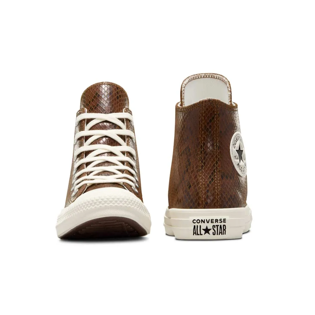 Converse - Chaussures montantes Chuck Taylor All Star en peau de serpent pour femme (A13393C)