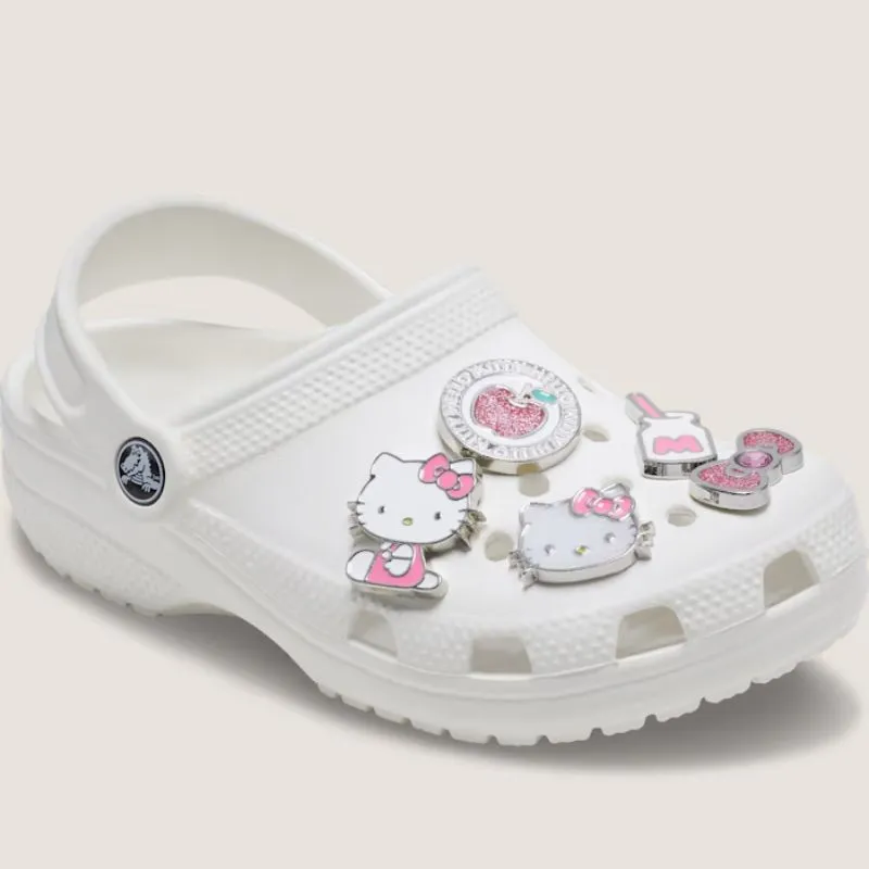 Crocs Hello Kitty Friends Lot de 5 Charmes Jibbitz Élevés pour Chaussures Crocs