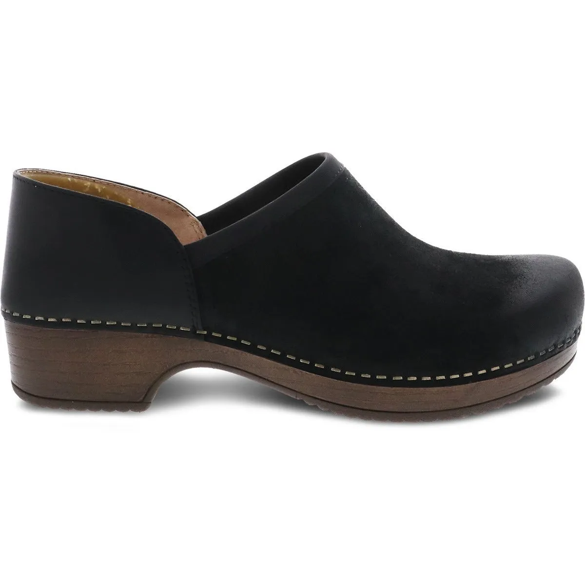 DANSKO BRENNA SUÈDE NOIR BRILLANT