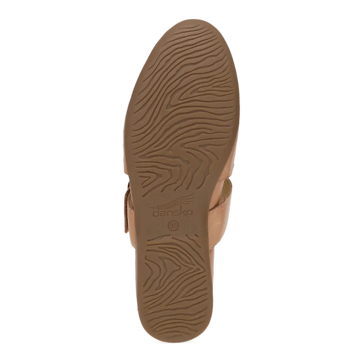 Mule Leilani pour Femme de Dansko en Nappa brun clair brillant