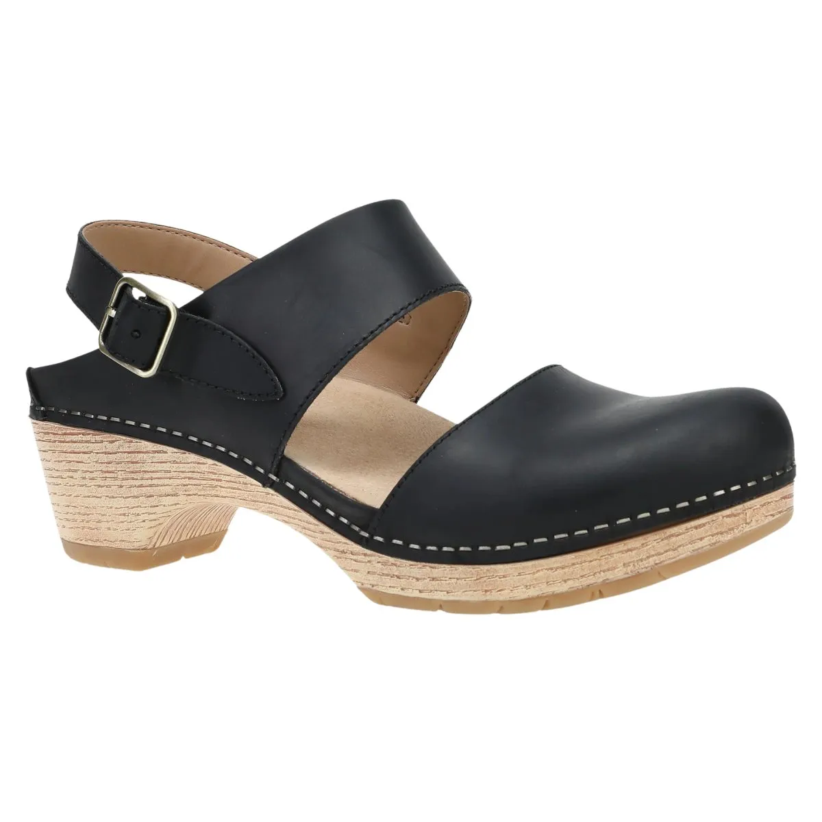 Dansko Femmes Lucia Noir Huilé Pull Up
