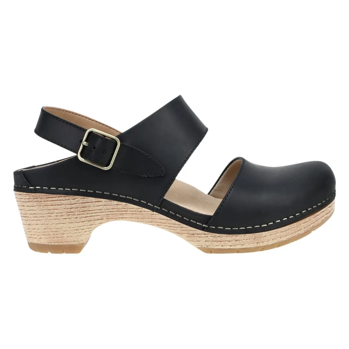 Dansko Femmes Lucia Noir Huilé Pull Up