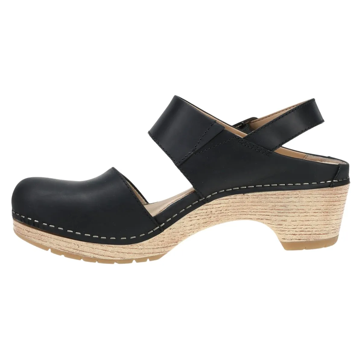 Dansko Femmes Lucia Noir Huilé Pull Up