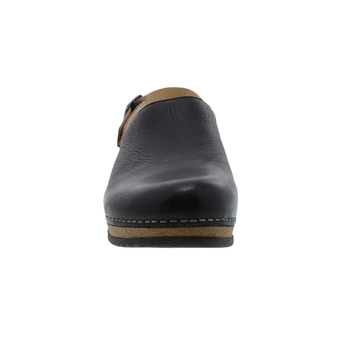 Dansko Femme Merrin Noir Cire Mouliné Mule