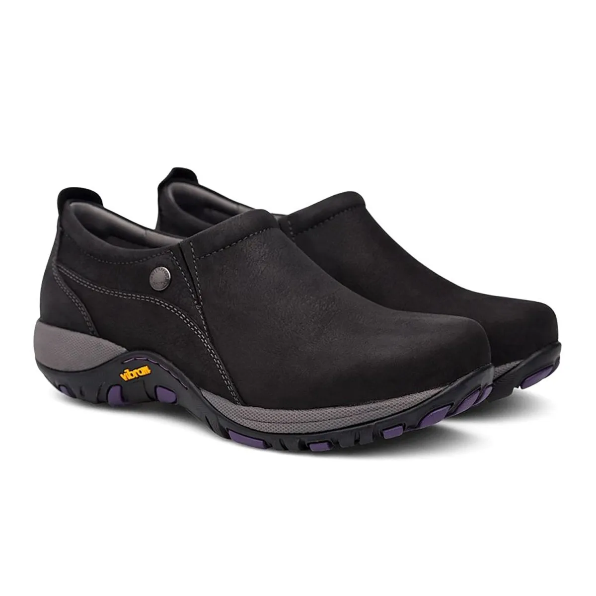 Dansko Femme Patti Noir Nubuck Brossé