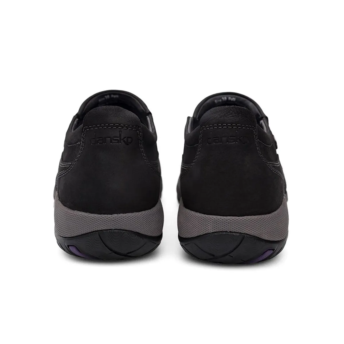 Dansko Femme Patti Noir Nubuck Brossé