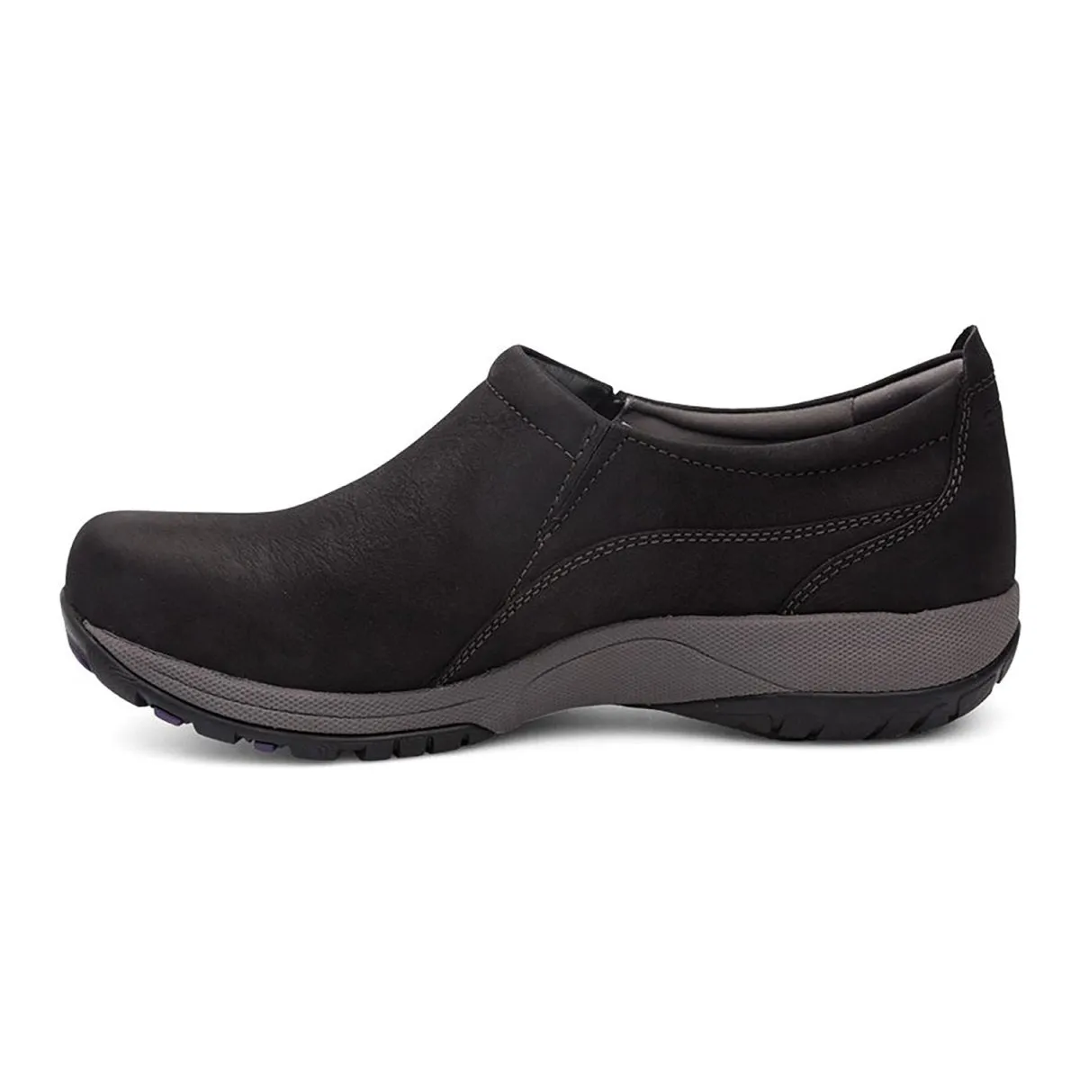 Dansko Femme Patti Noir Nubuck Brossé