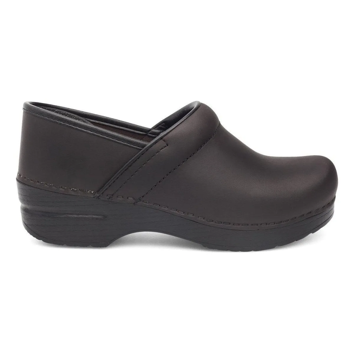 Dansko Femme Professionnel Cuir Huilé Marron Antique