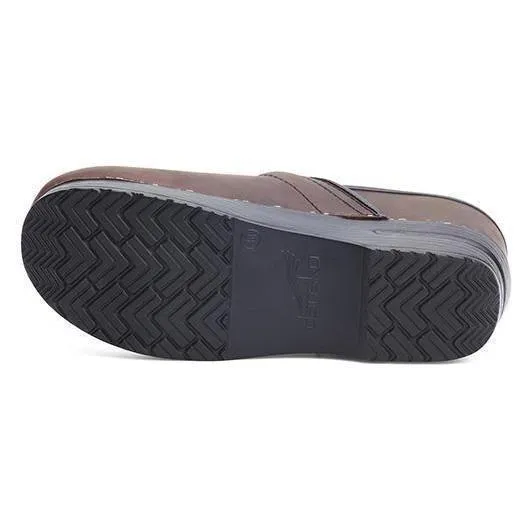 Dansko Femme Professionnel Cuir Huilé Marron Antique