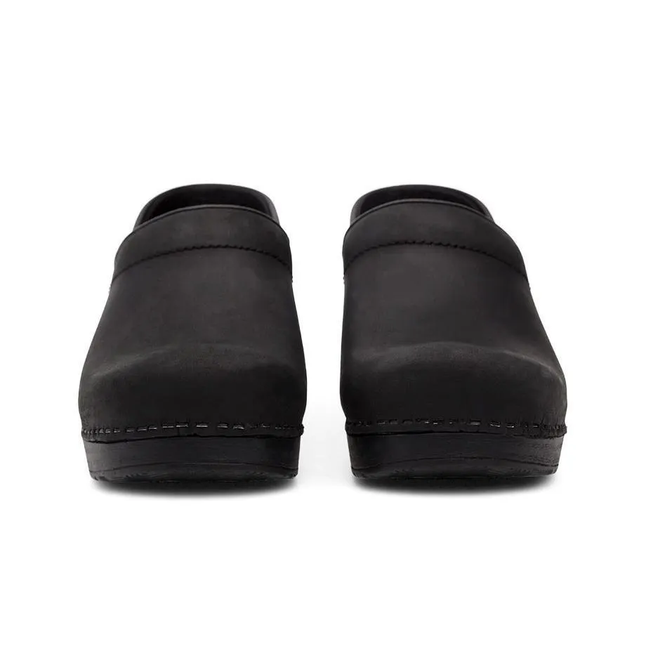 Dansko Femme Professionnel Cuir Noir Huilé