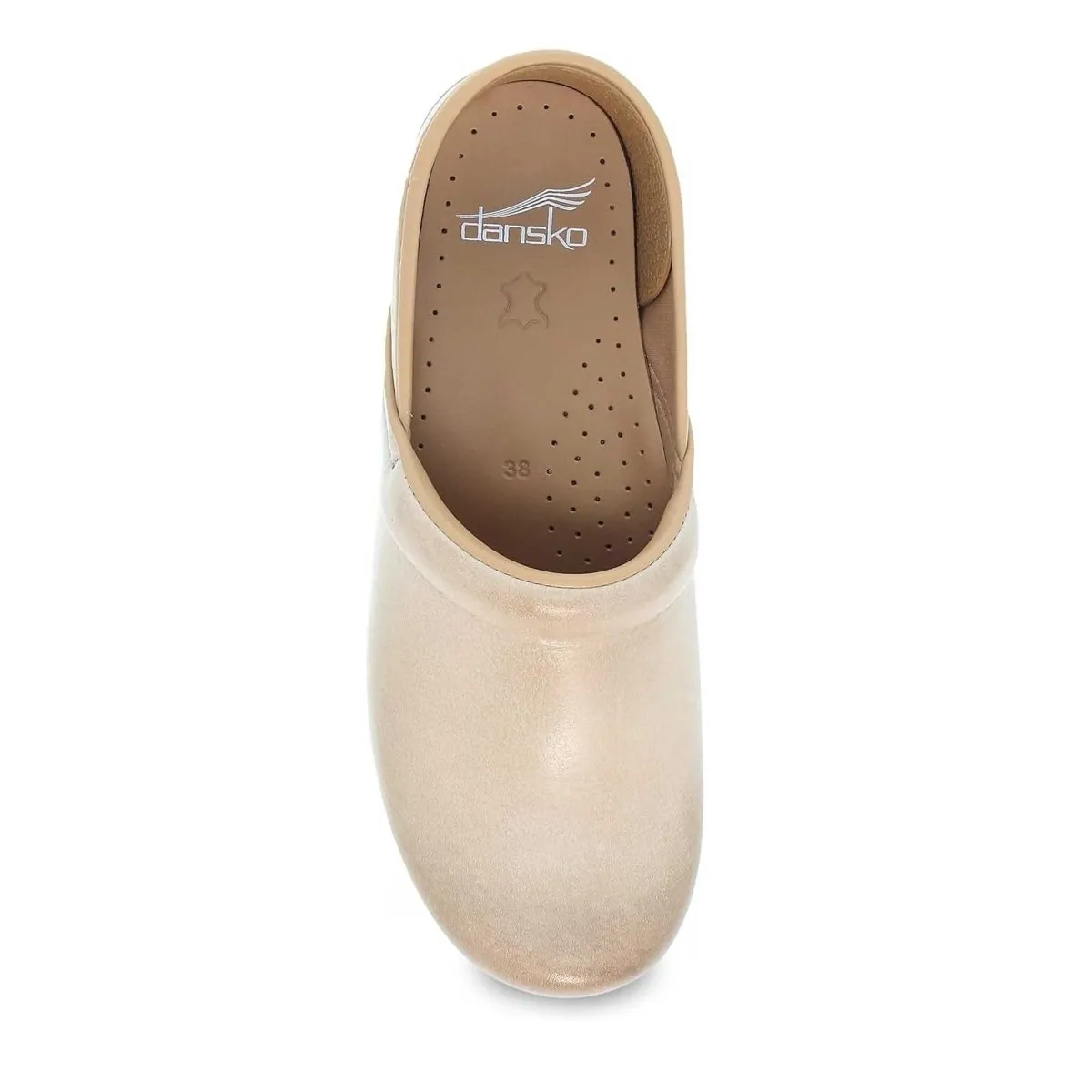 Dansko Sandales Professionnelles pour Femmes Sablées et Brunies