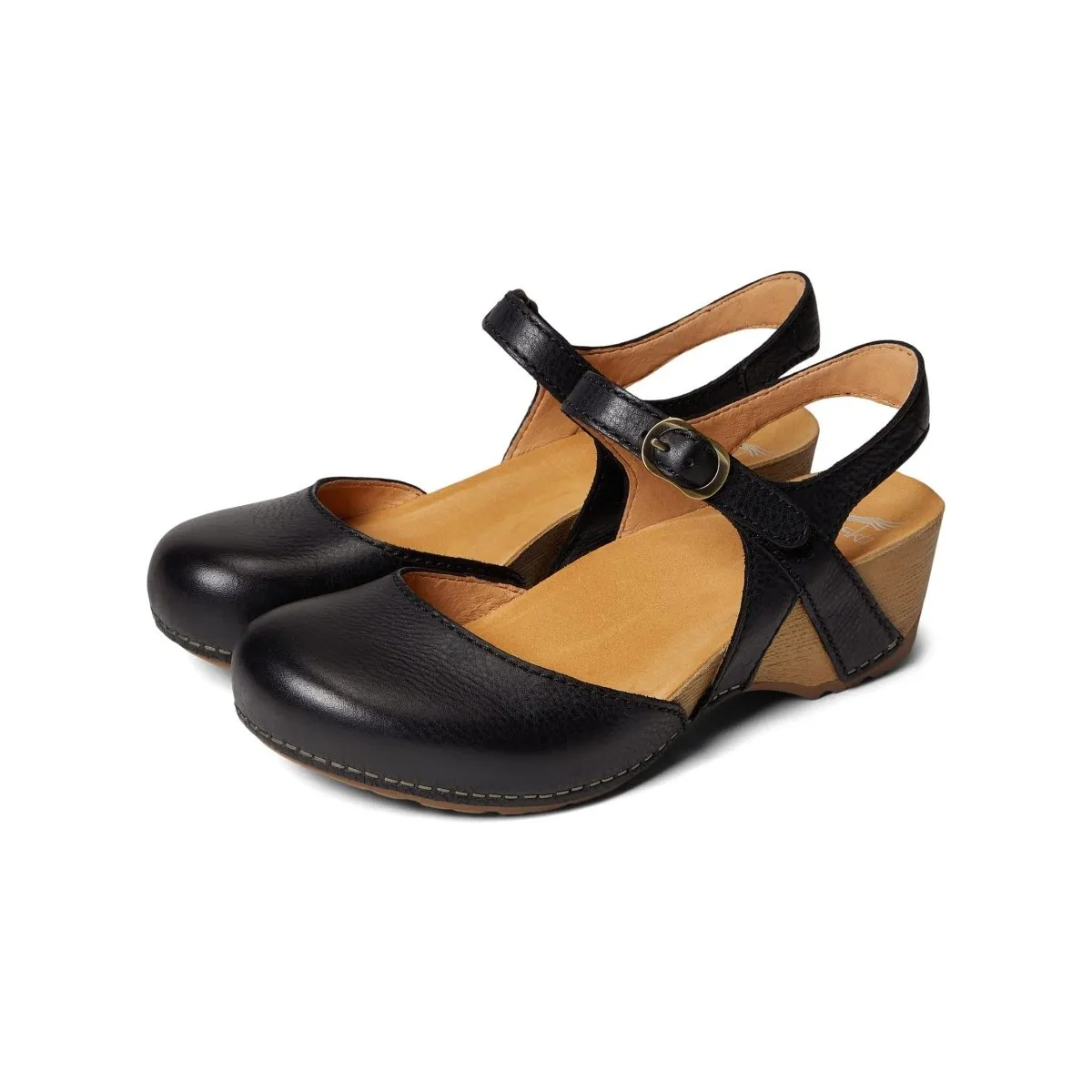 Dansko Femme Tiffani Noir Brillant