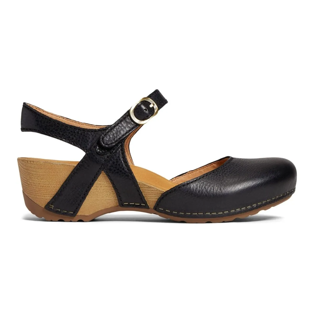 Dansko Femme Tiffani Noir Brillant