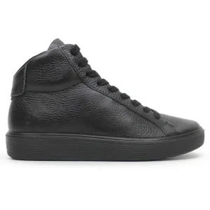Ecco Soft 60 219223 Leather Women's High Top Trainers ecco Shoes
