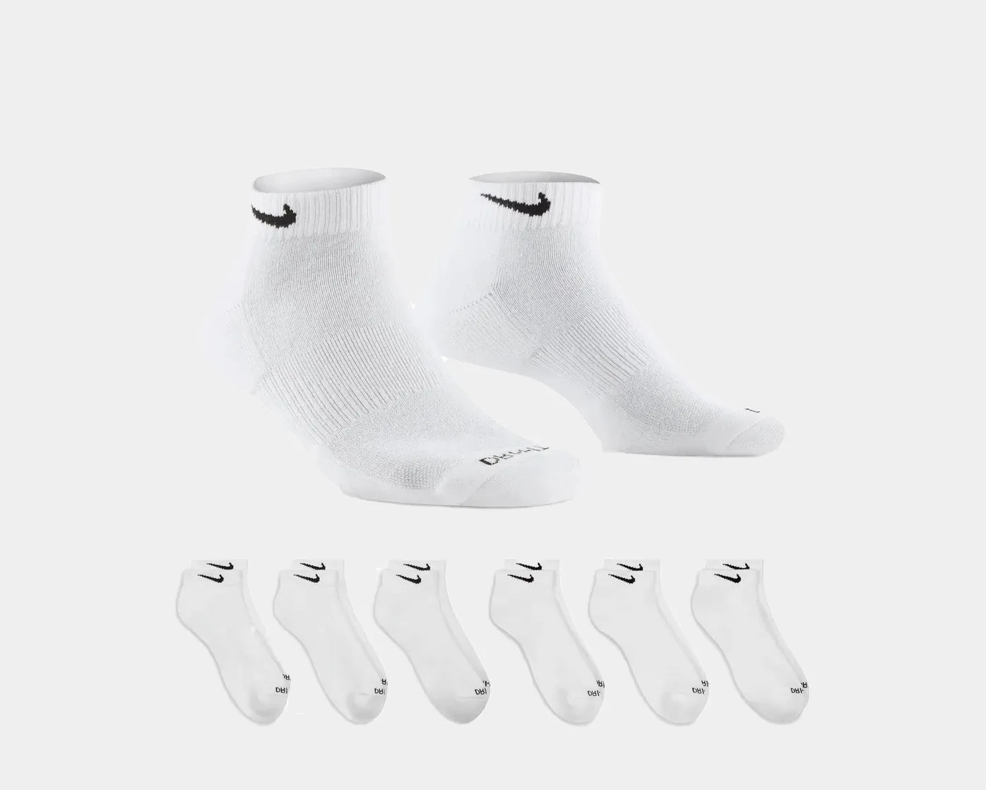Chaussettes Basses d'Entraînement Confortables Quotidiennes (6 Paires)