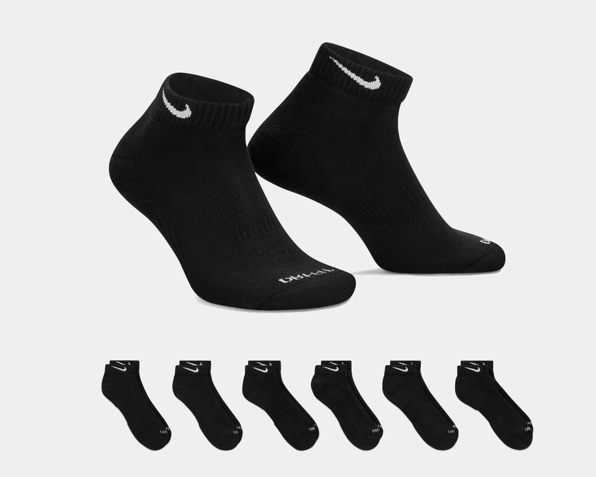 Chaussettes Basses d'Entraînement Confortables Quotidiennes (6 Paires)
