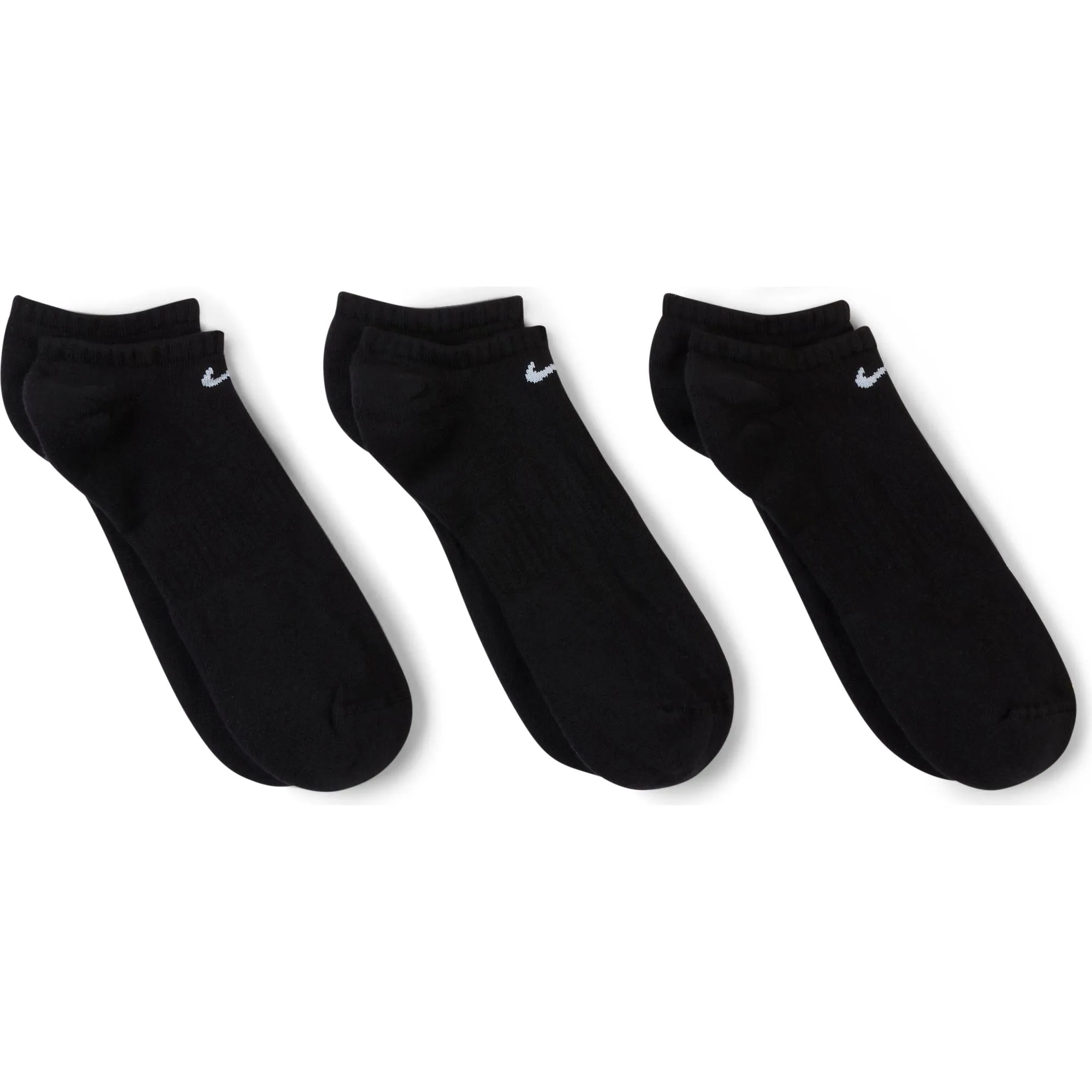 Chaussettes d'entraînement rembourrées quotidiennes invisibles (3 paires)