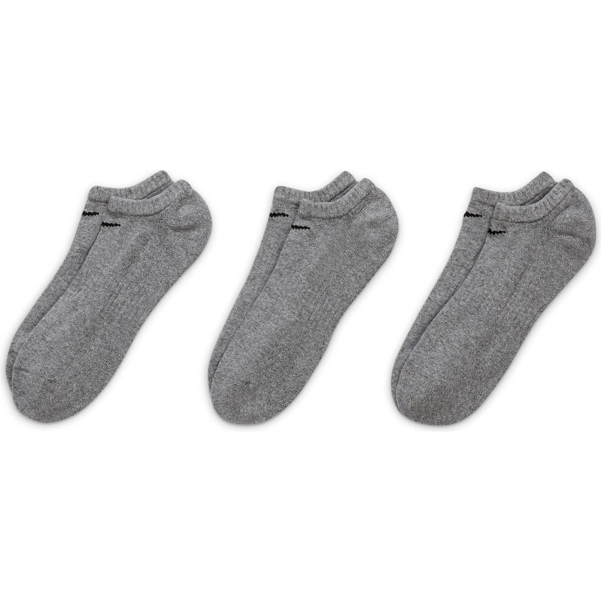 Chaussettes d'entraînement rembourrées quotidiennes invisibles (3 paires)