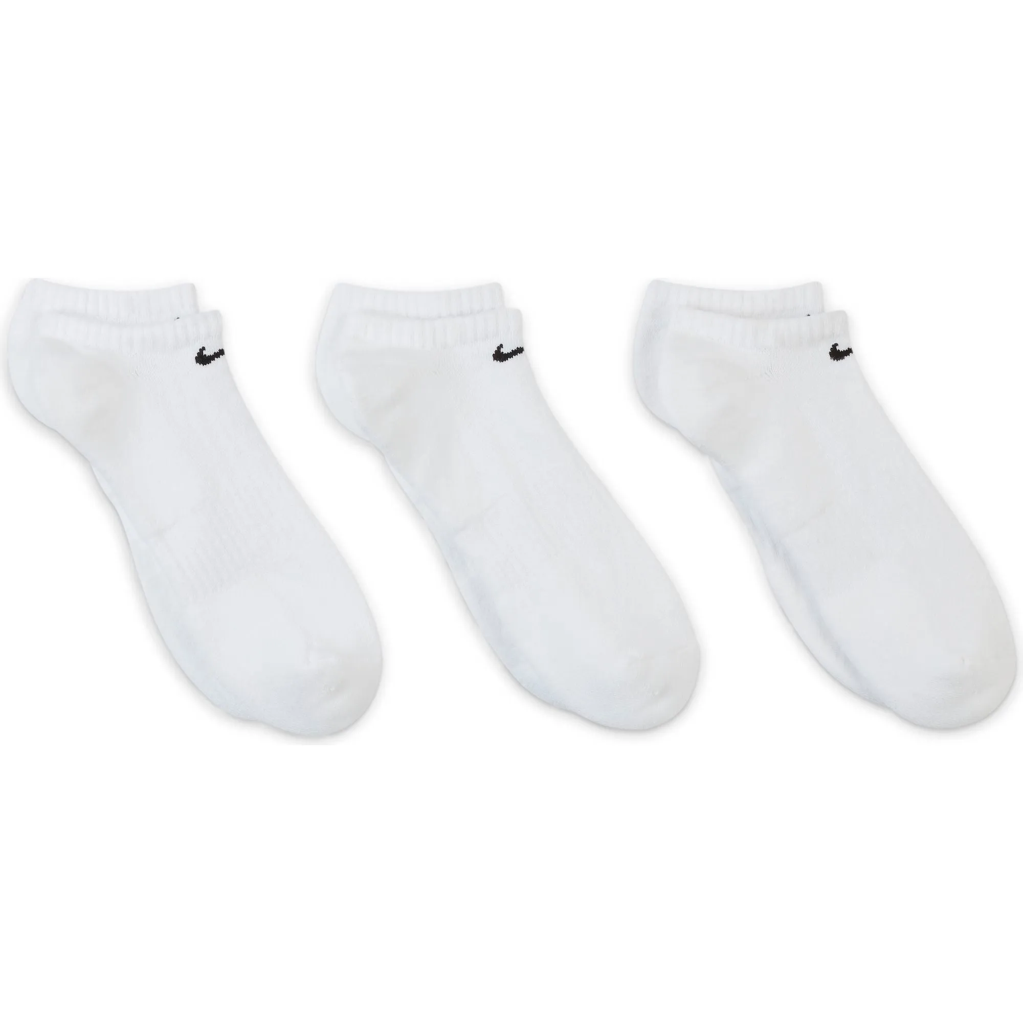 Chaussettes d'entraînement rembourrées quotidiennes invisibles (3 paires)