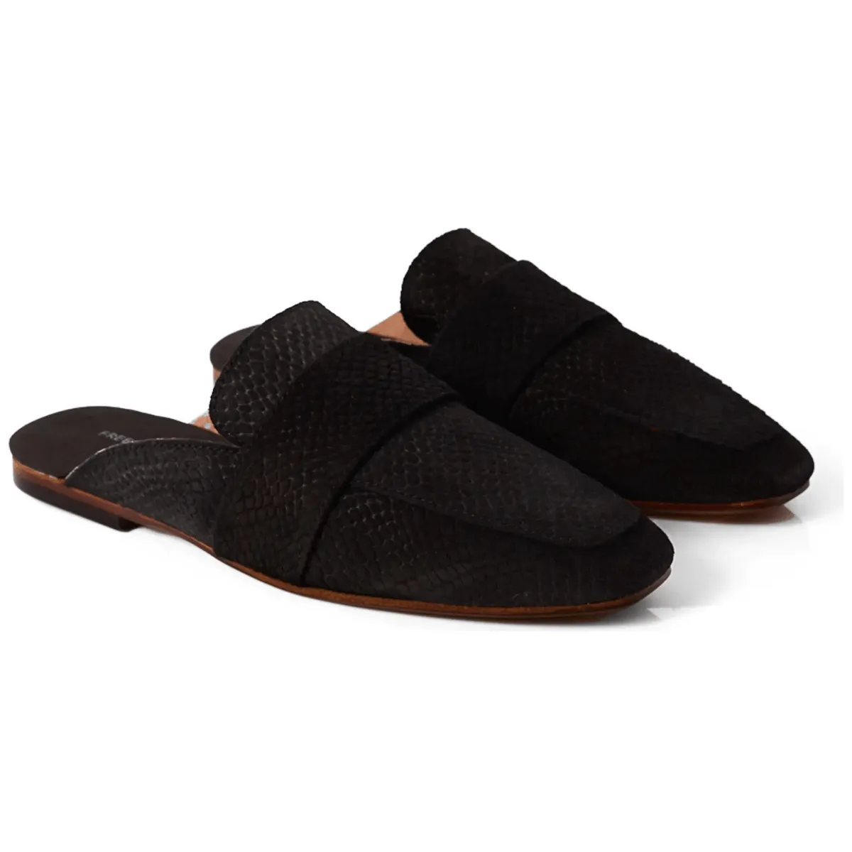 Free People Femmes At Ease Suède Noir