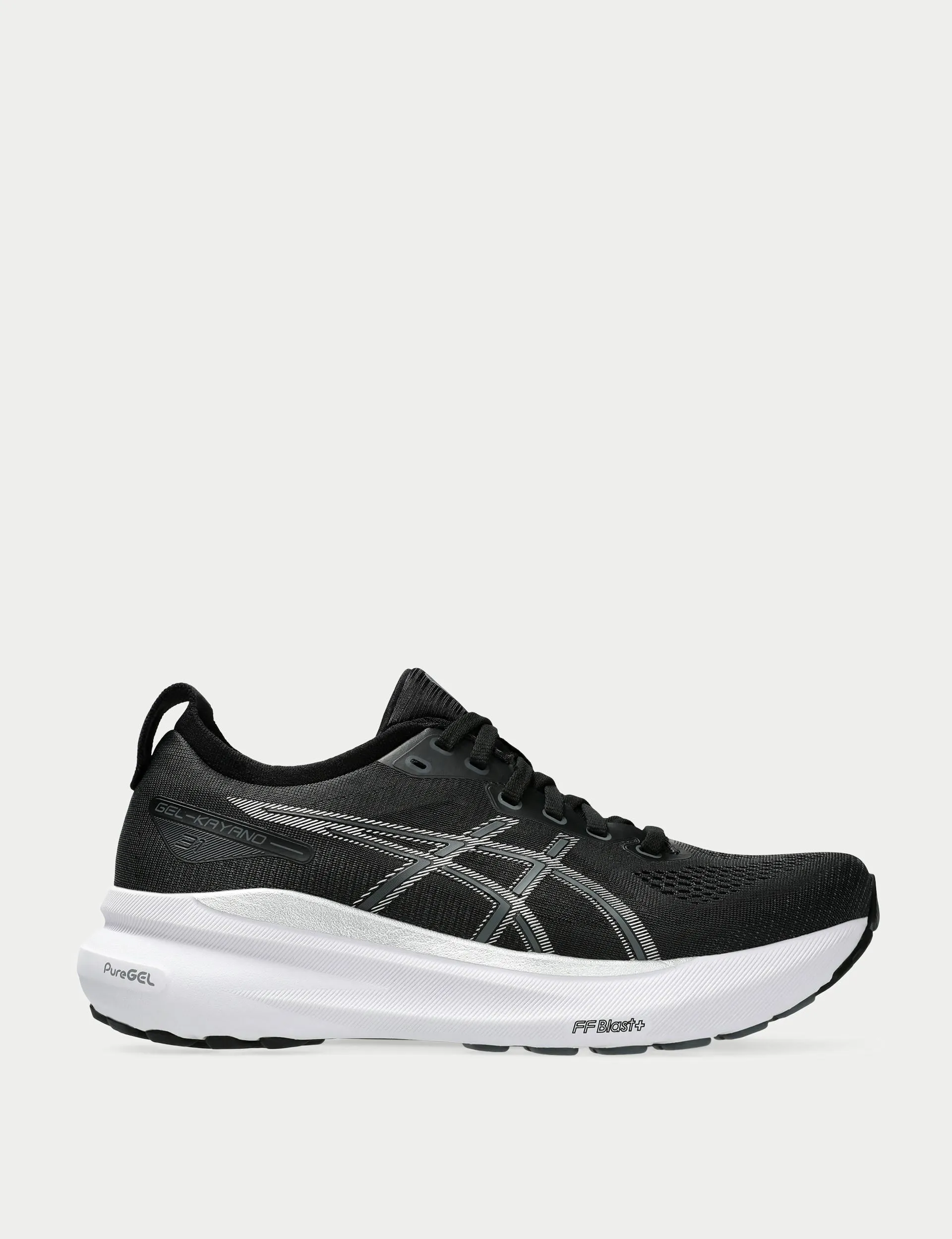 Gel Kayano 31 Noir/Argent Pur