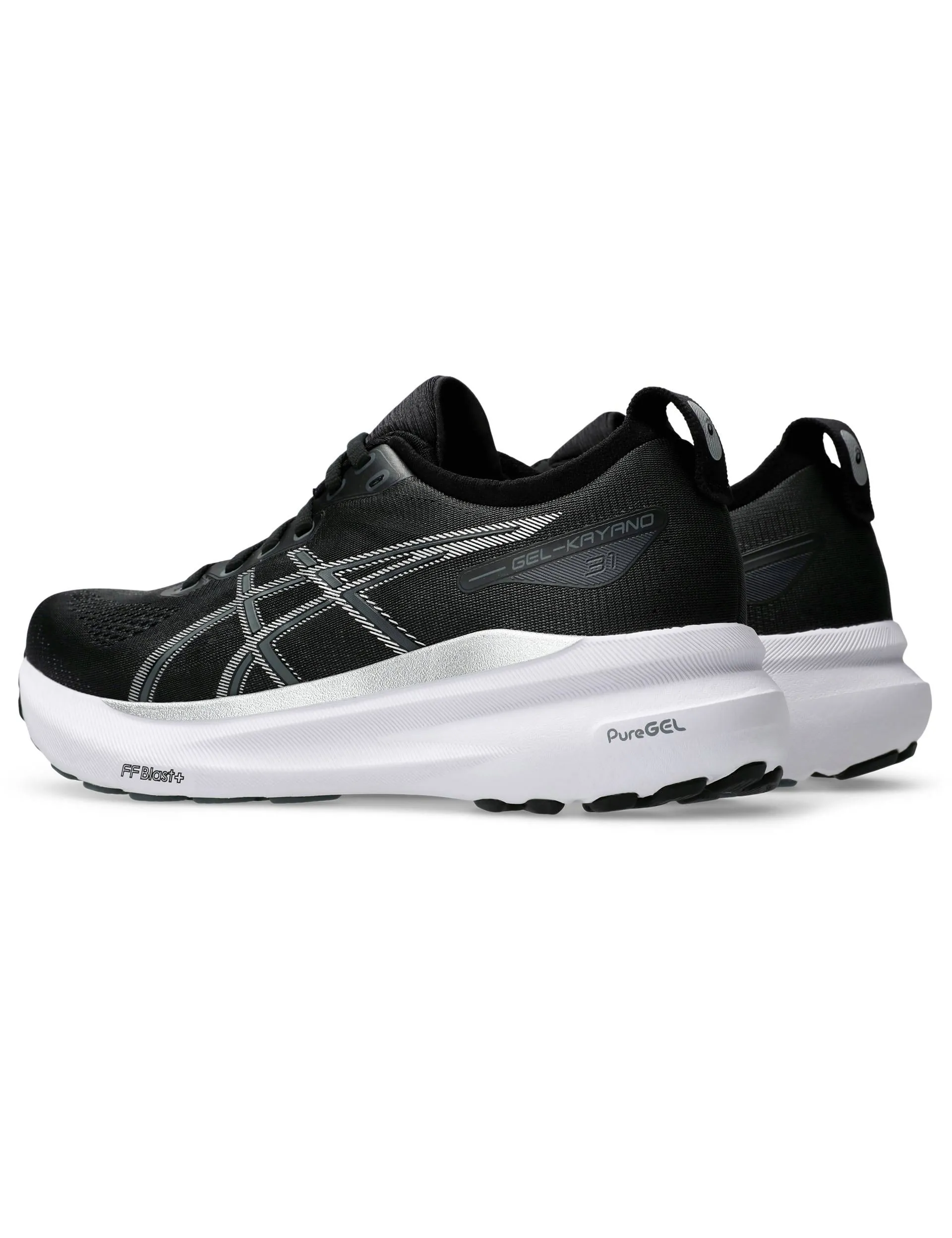 Gel Kayano 31 Noir/Argent Pur
