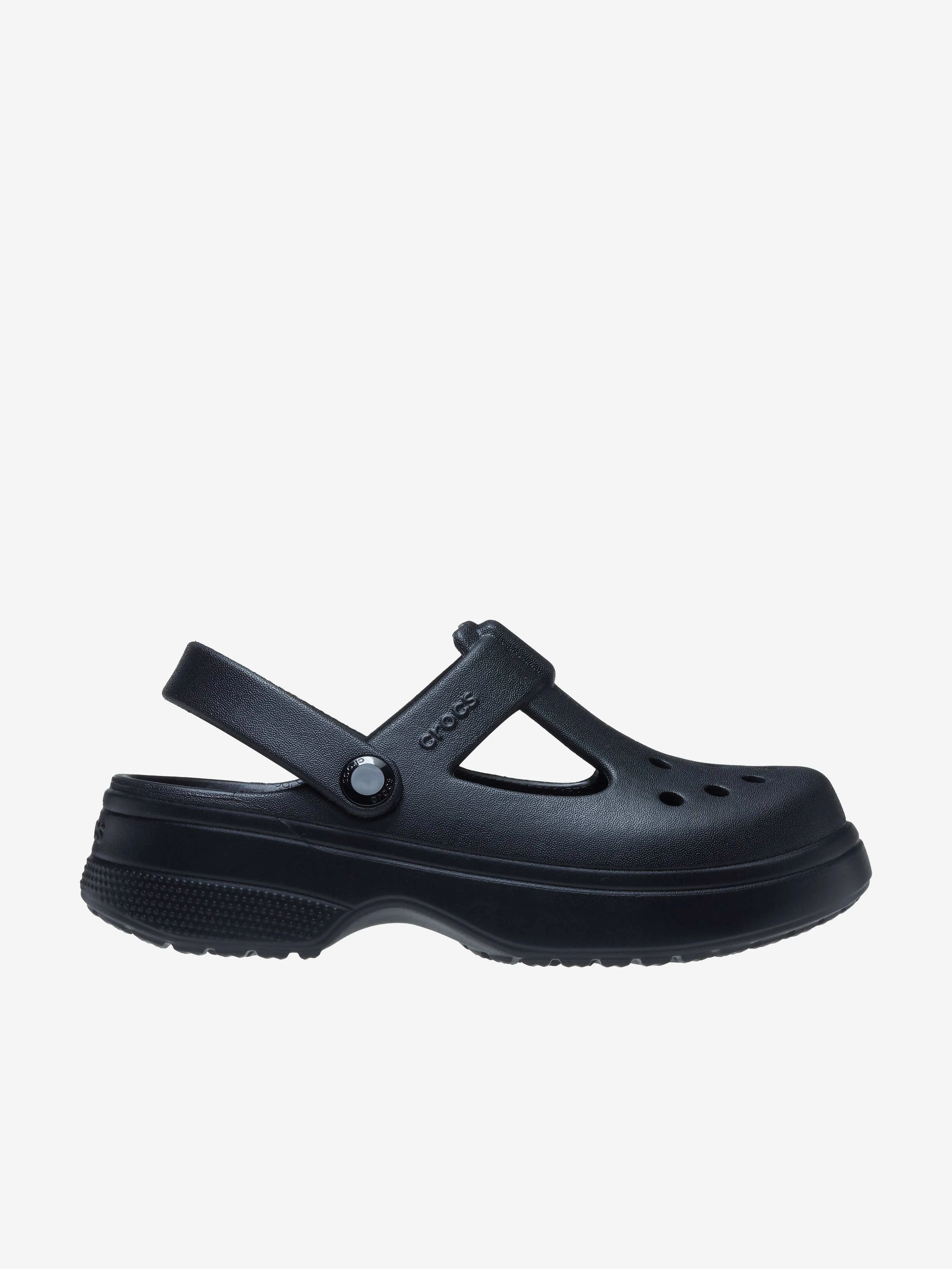 Clog classique Mary Jane pour filles en noir