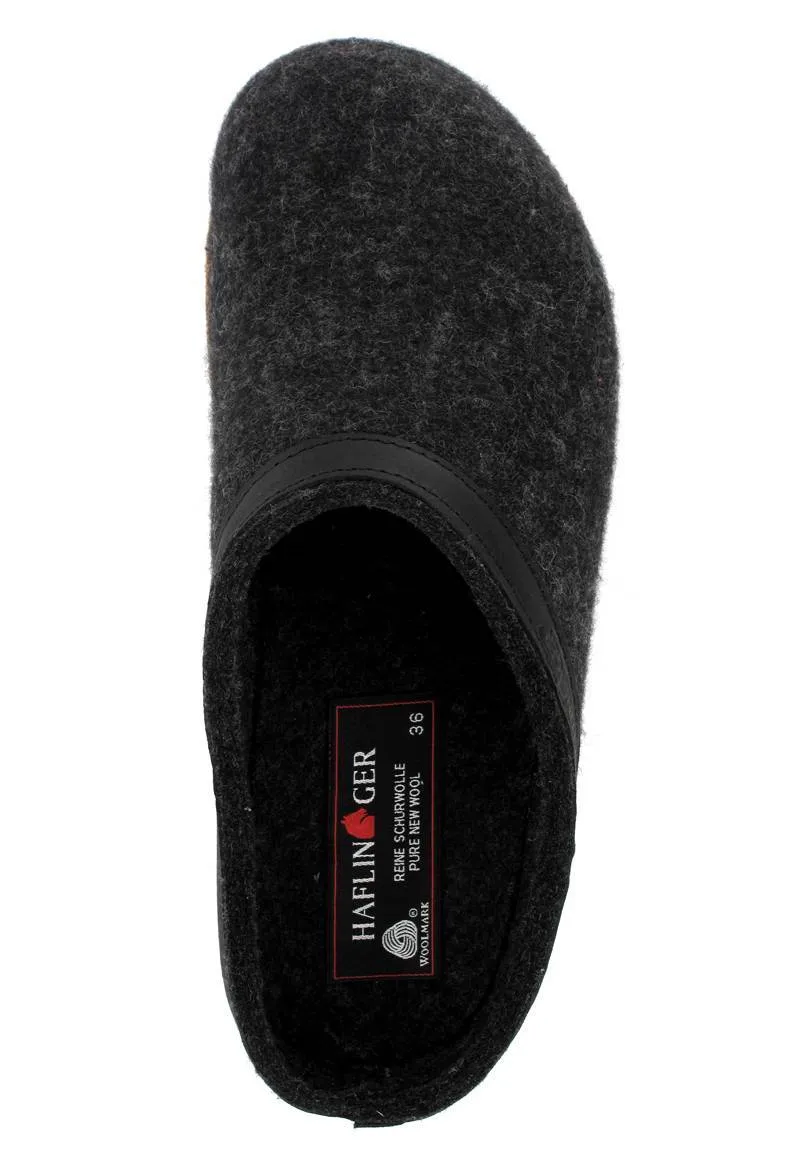 Haflinger Femmes GZL44 Laine Charbon