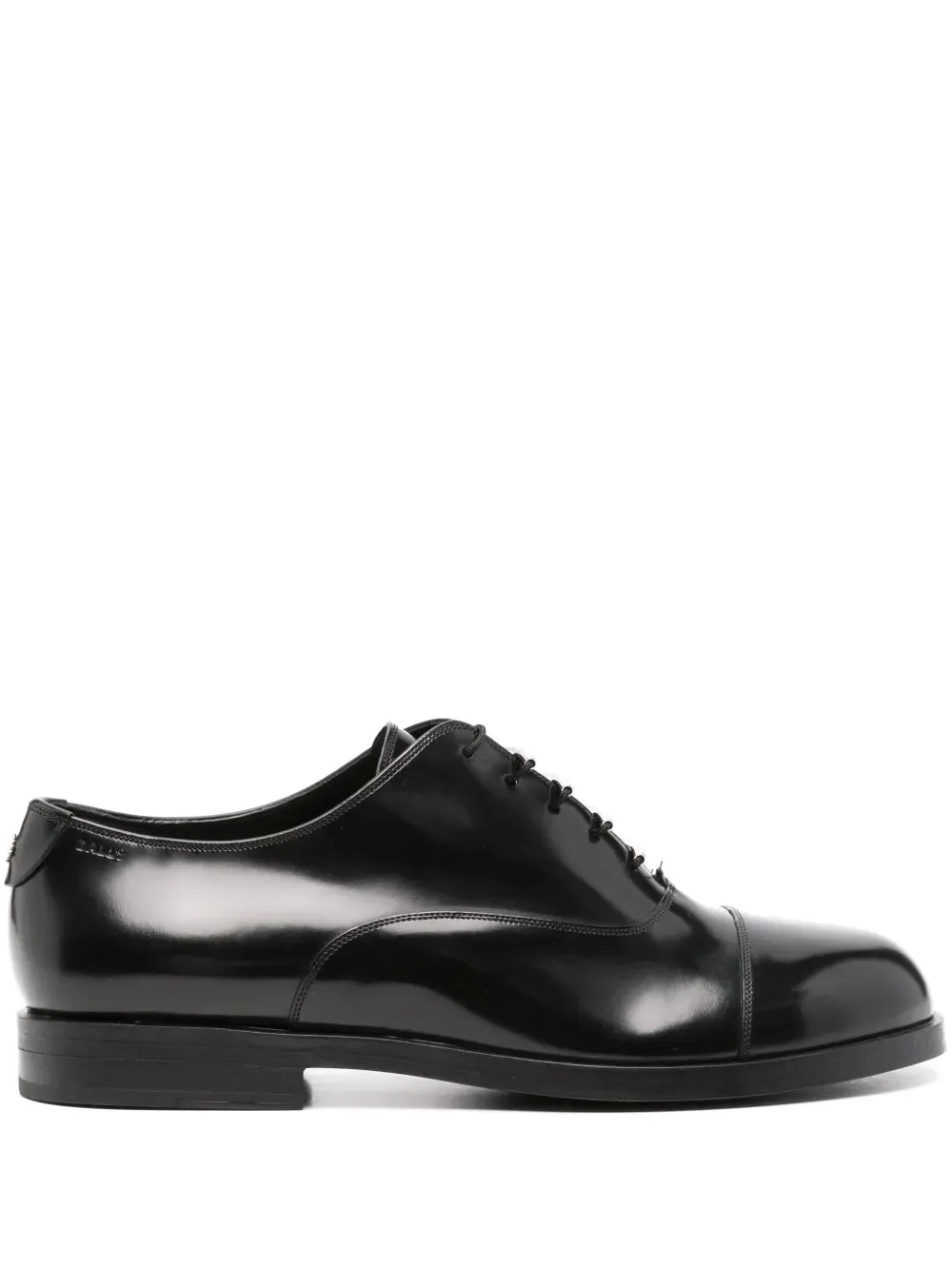 Chaussures Oxford à lacets métalliques