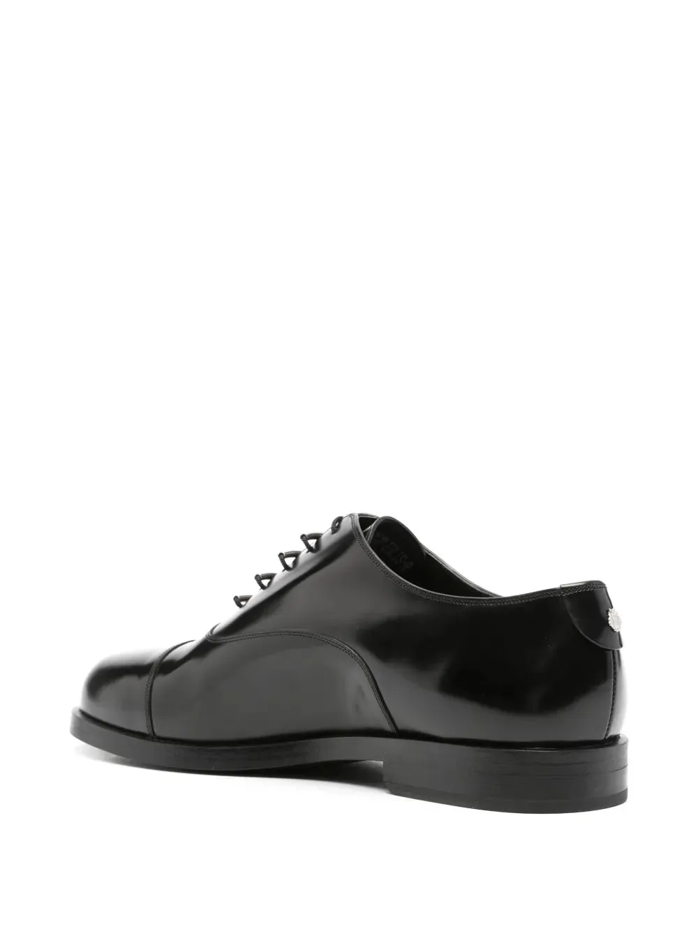 Chaussures Oxford à lacets métalliques