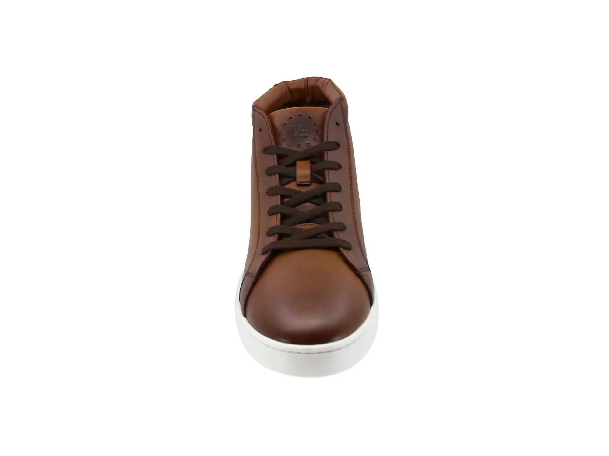 Baskets urbaines en cuir haut de gamme marron ecco
